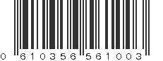 UPC 610356561003