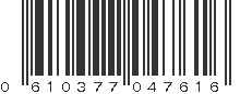 UPC 610377047616