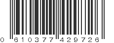 UPC 610377429726