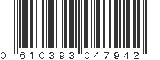 UPC 610393047942