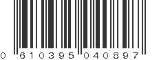 UPC 610395040897