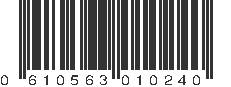 UPC 610563010240