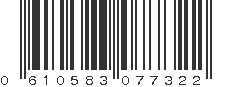 UPC 610583077322