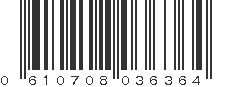 UPC 610708036364