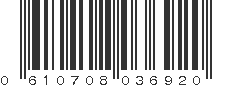 UPC 610708036920