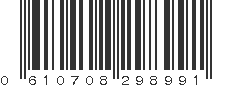 UPC 610708298991