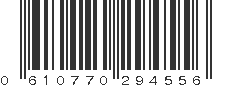 UPC 610770294556