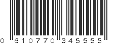 UPC 610770345555