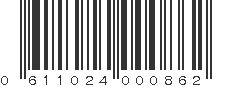 UPC 611024000862