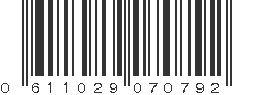 UPC 611029070792