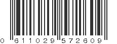 UPC 611029572609