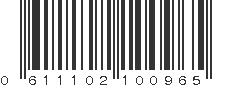 UPC 611102100965