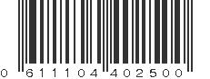 UPC 611104402500