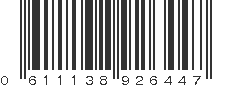 UPC 611138926447