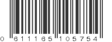 UPC 611165105754