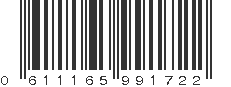 UPC 611165991722