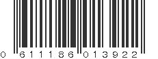 UPC 611186013922