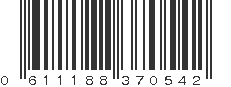 UPC 611188370542