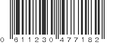 UPC 611230477182