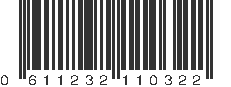 UPC 611232110322