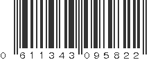 UPC 611343095822