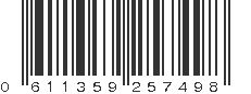 UPC 611359257498