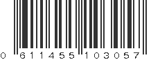 UPC 611455103057