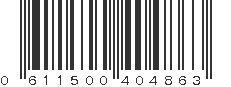 UPC 611500404863