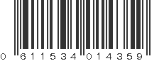 UPC 611534014359