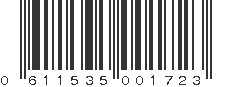 UPC 611535001723