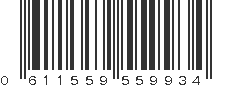 UPC 611559559934