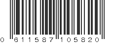 UPC 611587105820