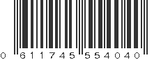 UPC 611745554040