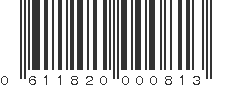 UPC 611820000813