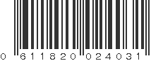 UPC 611820024031