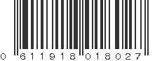 UPC 611918018027