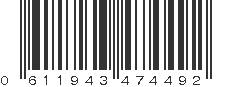 UPC 611943474492