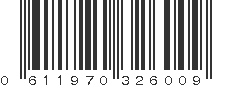 UPC 611970326009