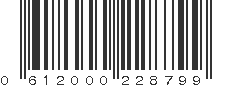 UPC 612000228799