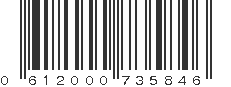 UPC 612000735846