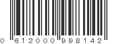 UPC 612000998142