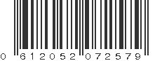 UPC 612052072579