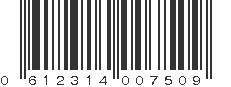 UPC 612314007509