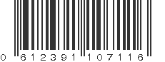 UPC 612391107116