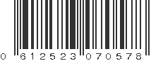 UPC 612523070578