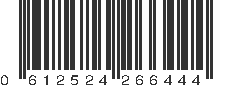 UPC 612524266444