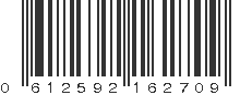 UPC 612592162709