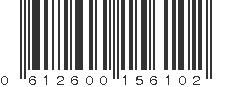 UPC 612600156102