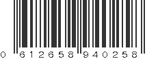 UPC 612658940258