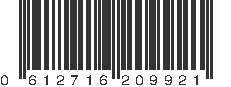 UPC 612716209921